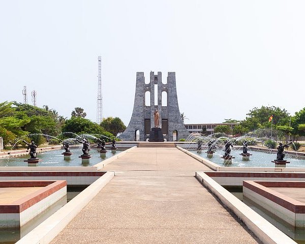 The view of the Osagyefo Dr Kwame Nkruma Museum